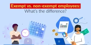 Exempt vs non - exempt employees